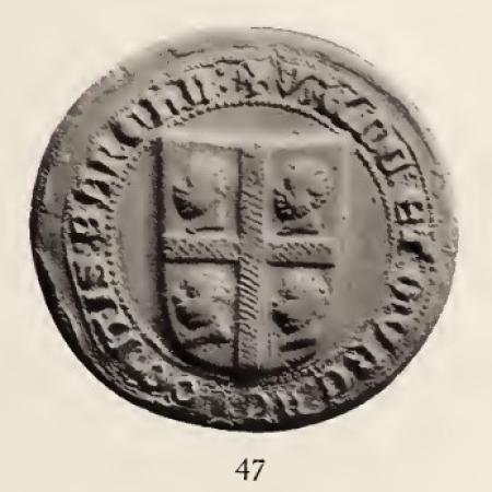reverso bula plomo Jaime II de Aragón Sagarra 47