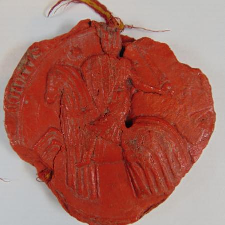 Sello menor Jaime II ACA 41 adverso