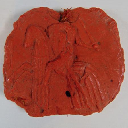 Sello menor Jaime II ACA 42 adverso