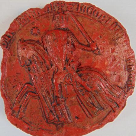 Sello menor Jaime II ACA 44 adverso