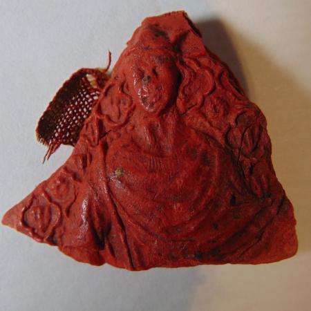 Sello mayor Jaime II ACA 55 adverso