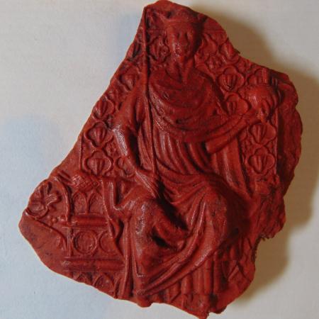 Sello mayor Jaime II ACA 58 adverso