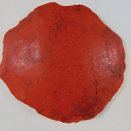 Sello menor Jaime II ACA 63 reverso