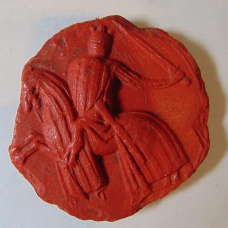 Sello menor Jaime II ACA 67 adverso