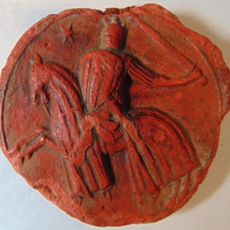 Sello menor Jaime II ACA 68 adverso