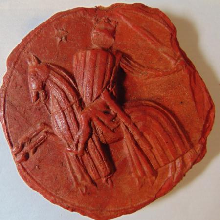 Sello menor Jaime II ACA 72 adverso