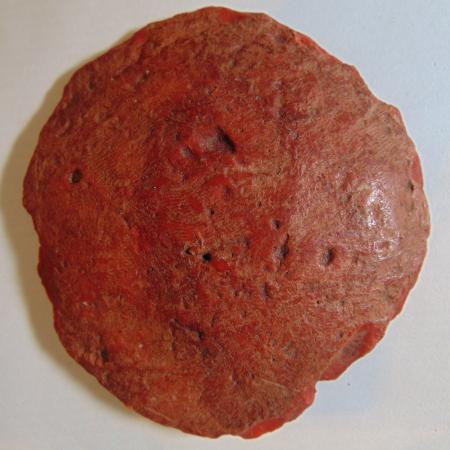 Sello menor Jaime II ACA 73 reverso