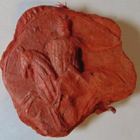 Sello menor Jaime II ACA 78 adverso